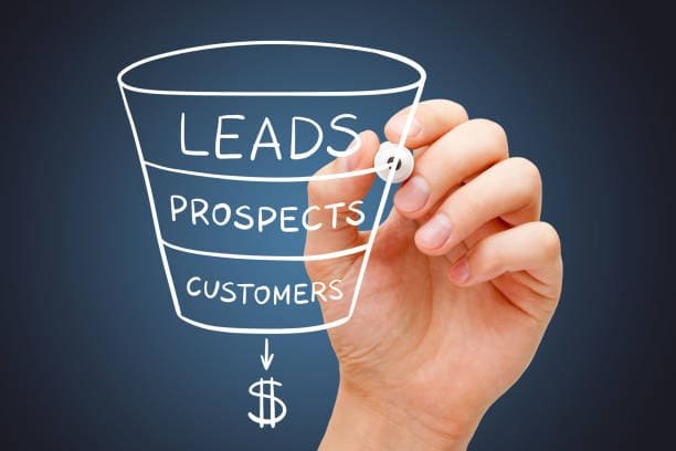 marché de la vente de leads