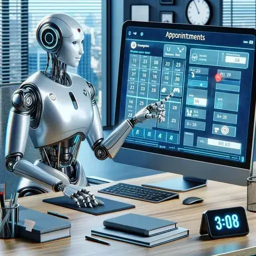 prise de rdv avec call bot IA